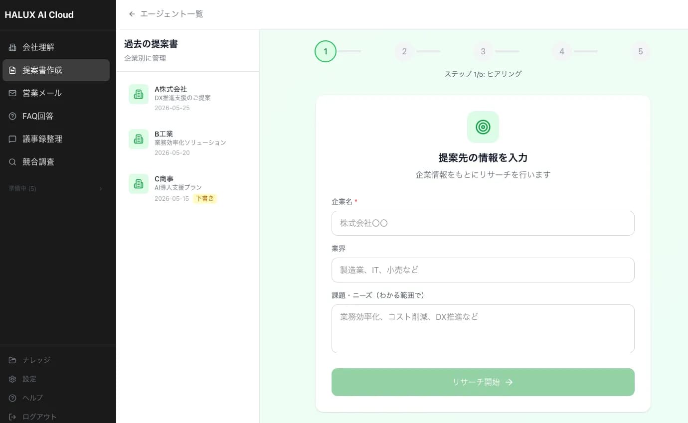 新卒が入社間もなく秘書を抱えて「10人力」を実現する、貴社専用のAIエージェントを開発させてください!