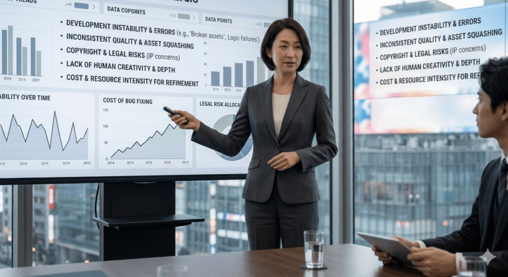 AI生成ゲームのデメリット