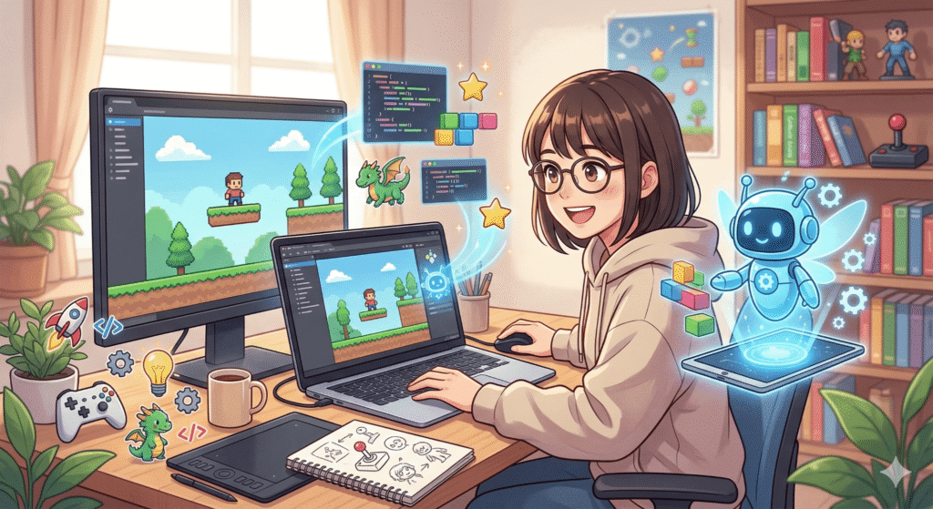 生成AIでゲームを作成